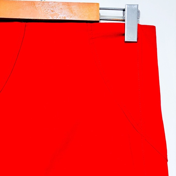 DYNAMITE Red Pencil Skirt Slim Fit High Waist Stretch Office Retro | Small * - Picture 4 of 5